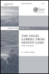 The Angel Gabriel from Heaven Came SATB choral sheet music cover